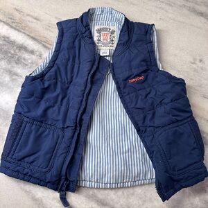 GAP Infant Navy Puffer Vest